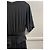 Vestidos GIVENCHY T.Internacional M Viscosa Negro - vista 2
