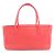 Borsa Executive Chanel in Pelle di Vitello Rosa - vista 2