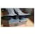 Autre Marque Neue hohe Lederstiefel mit Textilfutter in grauer Pythonfarbe Python drucken - Ansicht 4