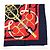 Hermès Bufanda de seda Hermes Eperon dor rojo Roja - vista 4