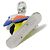 Porte-clés Snowboard Vivienne Louis Vuitton M00965 Bleu - vue 5