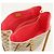 Borsa Tote Louis Vuitton Damier Azur Calvi N41449 Bianco - vista 7