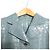 Hermès Giacca Coccodrillo Hermes Blu 2H1224D16U36 - vista 3