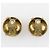 Orecchini placcati in oro Chanel Coco Mark D'oro - vista 2
