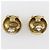 Orecchini placcati in oro Chanel Coco Mark D'oro - vista 3