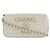Chanel Borsa a spalla in tweed Deauville con catena A84415 Bianco