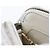Chanel Borsa a spalla in tweed Deauville con catena A84415 Bianco - vista 14