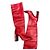 Botas altas Le Silla de cuero rojo con tacón geométrico Roja - vista 2
