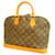Louis Vuitton Alma Brown Cloth  ref.1842340