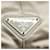 PRADA Borsa Tote Satin plastica Argento Argento Auth bs19572 - vista 18
