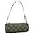 LOUIS VUITTON Damier Ebene Papillon Pouch LV Auth 99828  ref.1842655
