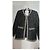 Chanel Black Tweed Checkered Jacket - view 6