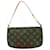 Pochette Accessoire Louis Vuitton Marrom Lona  ref.1842880