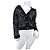 Chanel Kapuzensweater aus Kaschmir Schwarz Grau Anthrazitgrau Silber Hardware - Ansicht 10