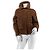 Christian Dior Shearling-Jacke Dior von Galliano Braun Hellbraun - Ansicht 3