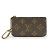 Porta-moedas Monograma Louis Vuitton Marrom - vista 11