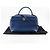 Borsa a mano bowling Trendy di Chanel 2WAY Blu - vista 15