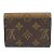 Billetera bifold Louis Vuitton en Monogram Reverse Castaño - vista 2