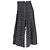 Falda midi plisada estampada de flores Chloé en algodón negro - vista 2