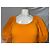 Pullover Harlowe Ulla Johnson in cotone arancione - vista 7