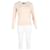 Joseph V-Ausschnitt Pullover aus rosa Wolle Pink  - Ansicht 4