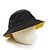 Cappello reversibile in denim Monogram Louis Vuitton Nero - vista 3