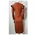 Abito Midi Leo in Lana Marrone Ulla Johnson Rosso - vista 12