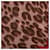 Sciarpa Logo Leopardo Louis Vuitton Rosa - vista 2