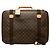 Sac à main valise Louis Vuitton Monogram Satellite 53 2WAY Marron