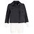 Comme Des Garcons Chaqueta corta cruzada de lana gris de Comme des Garçons - vista 4