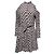 Maje Ralinka Cold Shoulder Button Down Mini Dress in Multicolor Viscose Multiple colors