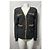 Self portrait Selbstporträt veredelte schwarze Polyester-Tweedjacke mit einreihigem Knopf - Ansicht 7