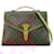 Louis Vuitton Monogram Beverly Handbag Brown Cloth  ref.1844690