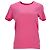 Rosa Baumwoll-T-Shirt mit Jacquemus-Logo-Stickerei Pink