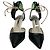 Sophia Webster Rousseau Jungle Ankle Tie Pumps in Multicolor Leather - view 2