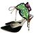 Sophia Webster Rousseau Jungle Ankle Tie Pumps in Multicolor Leather - view 4