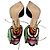 Sophia Webster Rousseau Jungle Ankle Tie Pumps in Multicolor Leather - view 7