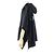 Valentino Garavani Poncho con cappuccio con stampa logo Valentino nero - vista 2