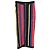 Gonna a righe arcobaleno Balmain in viscosa multicolore - vista 2