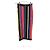 Gonna a righe arcobaleno Balmain in viscosa multicolore - vista 5