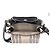 Borsa a tracolla Chloé Mini Hudson in suede nero con cuciture a mano - vista 14