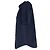 Camicia in cotone blu navy con ricamo B e stampa logo Balenciaga - vista 2