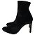 Stivaletti Celeste Giuseppe Zanotti in velluto nero glitterato - vista 4