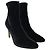 Stivaletti Celeste Giuseppe Zanotti in velluto nero glitterato - vista 5