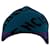 Gorro de lã azul com logo Balenciaga em toda a superfície Azul marinho  ref.1845392