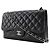 Bolsa de ombro em pele caviar Chanel A58600 Preto - vista 2