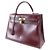Hermès Sac à main Hermes Kelly 32 en box calf bordeaux Marron - vue 2