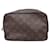 Poche Toilette Louis Vuitton Marrom Lona  ref.1845798