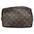Poche de Toilette Louis Vuitton Marrom Lona  ref.1845848