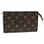 LOUIS VUITTON Monogram Bucket PM Bolsa de Accesorios LV Auth bs20033 Monograma